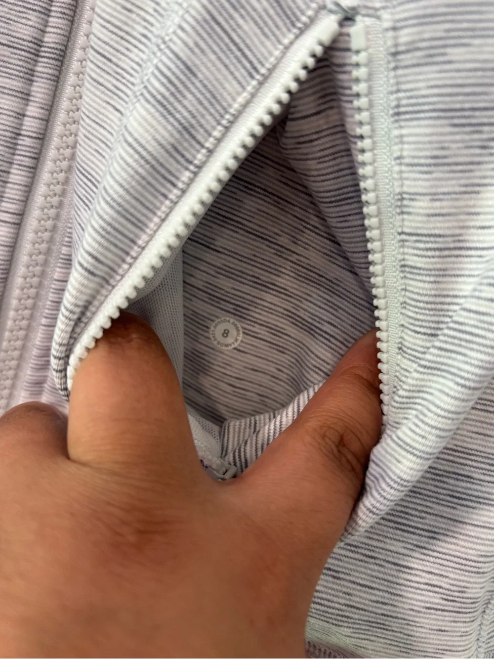 Lululemon Define Jacket Wee Are From Space Nimbus Battleship Gray Size 8